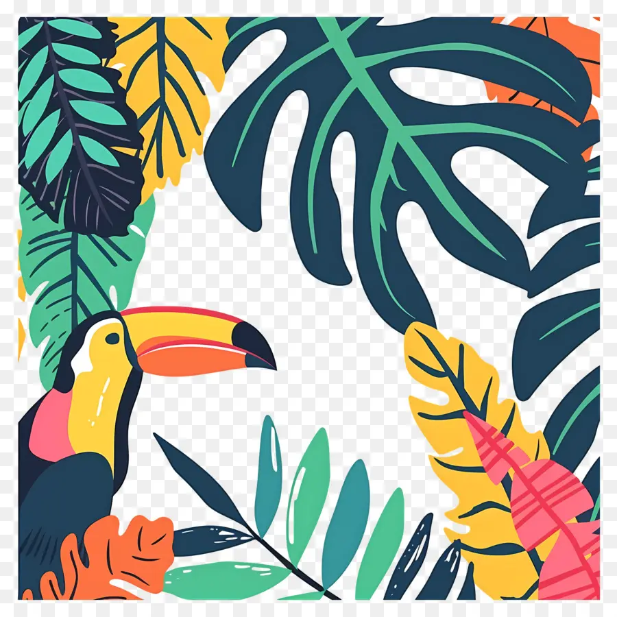 ป่า，Toucan PNG