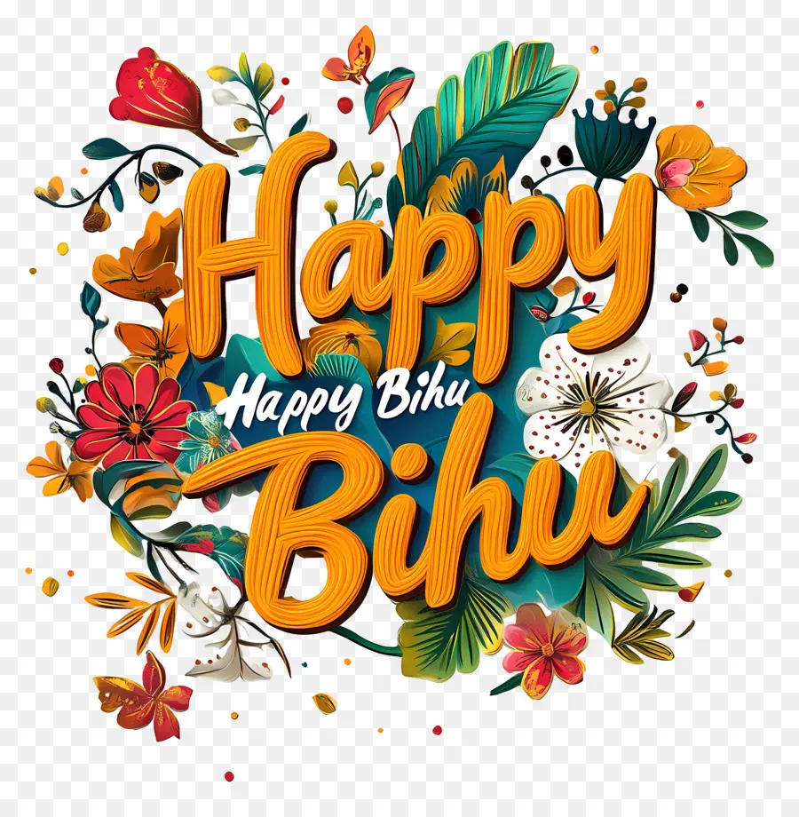 Happy Bihu，ดอกไม้ PNG