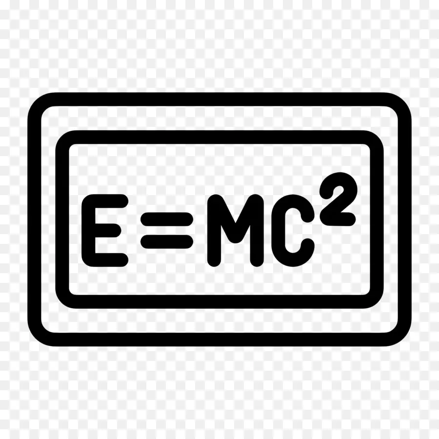 สูตร，E = Mc² PNG