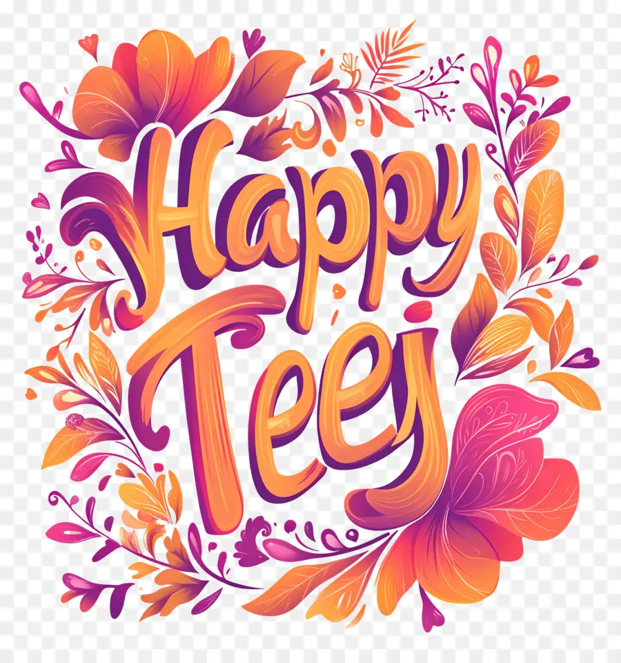 Happy Teej，งานเทศกาล PNG