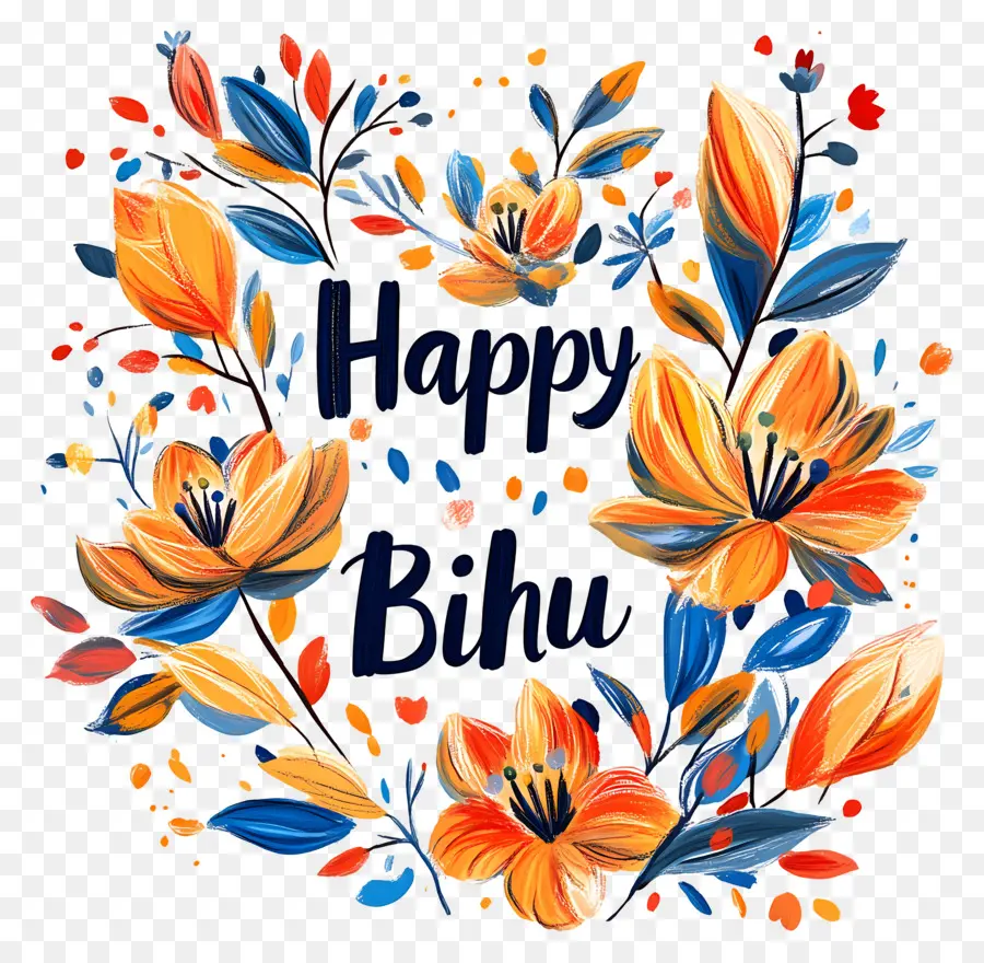 Happy Bihu，ดอกไม้ PNG