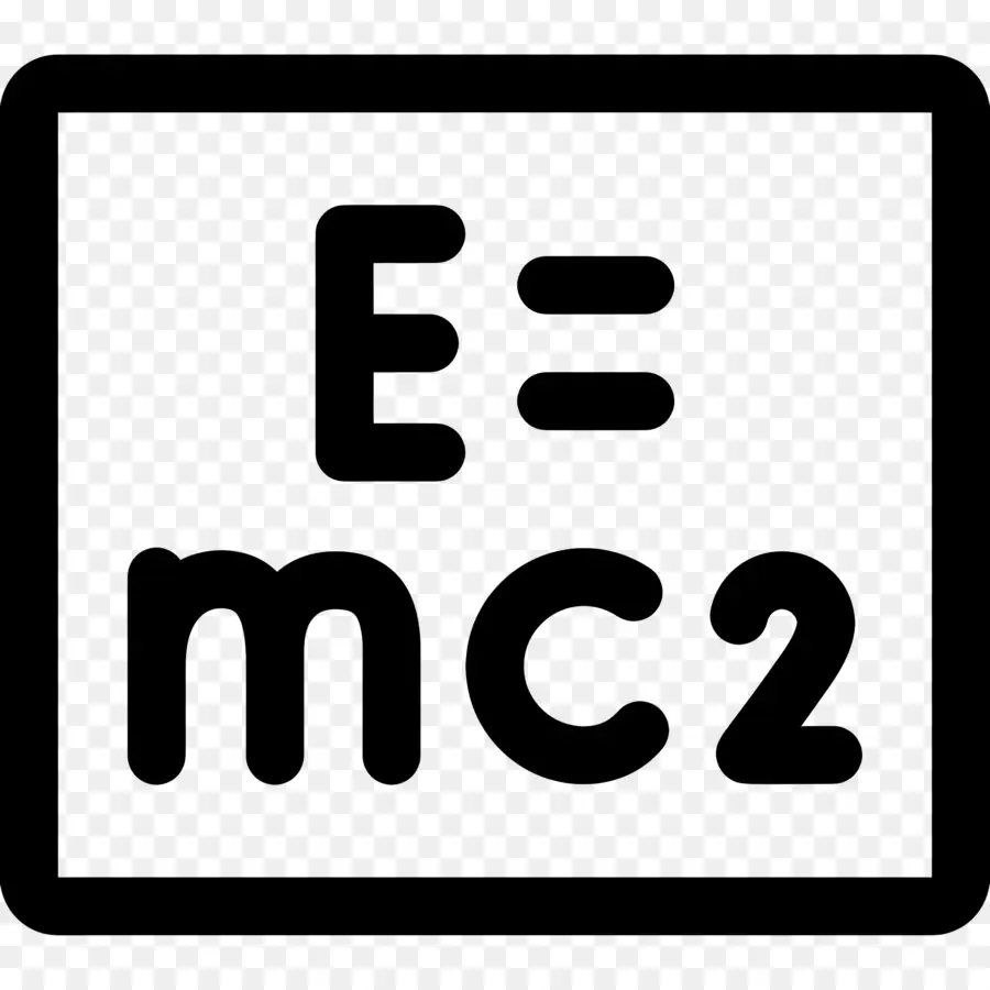 สูตร，E = Mc^2 PNG