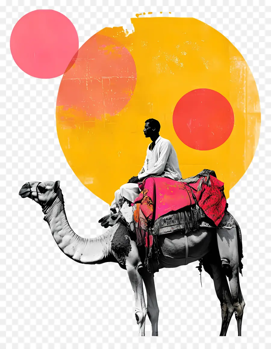 Pushkar Camel Fair，นักขี่อูฐ PNG