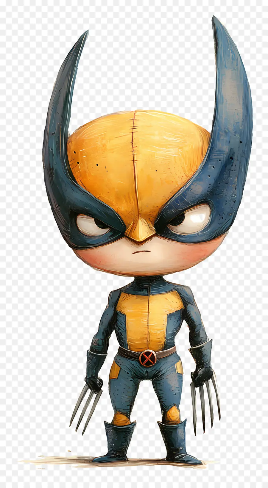 วูลเวอรีน，Chibi Wolverine PNG