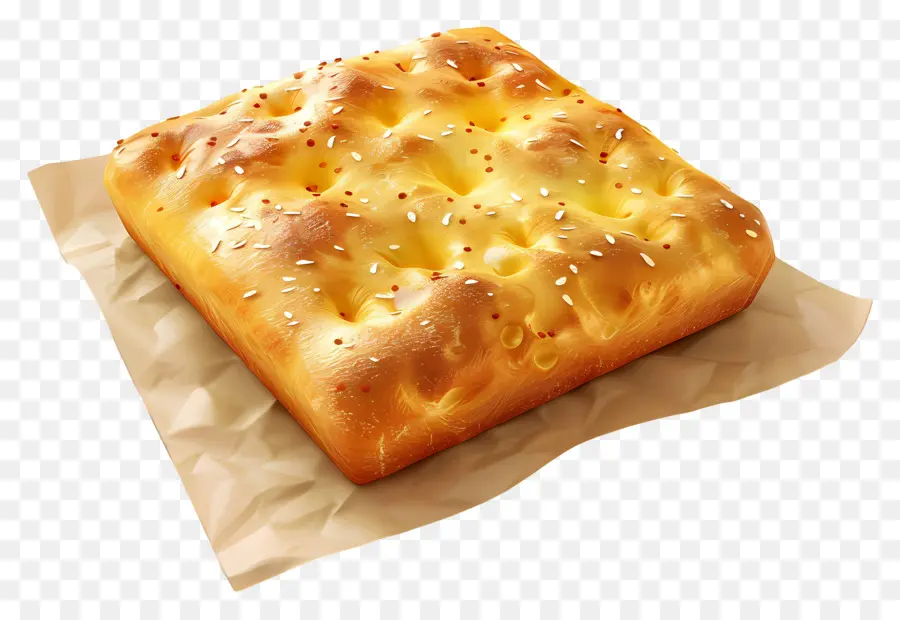 ขนมปัง Focaccia，อบ PNG