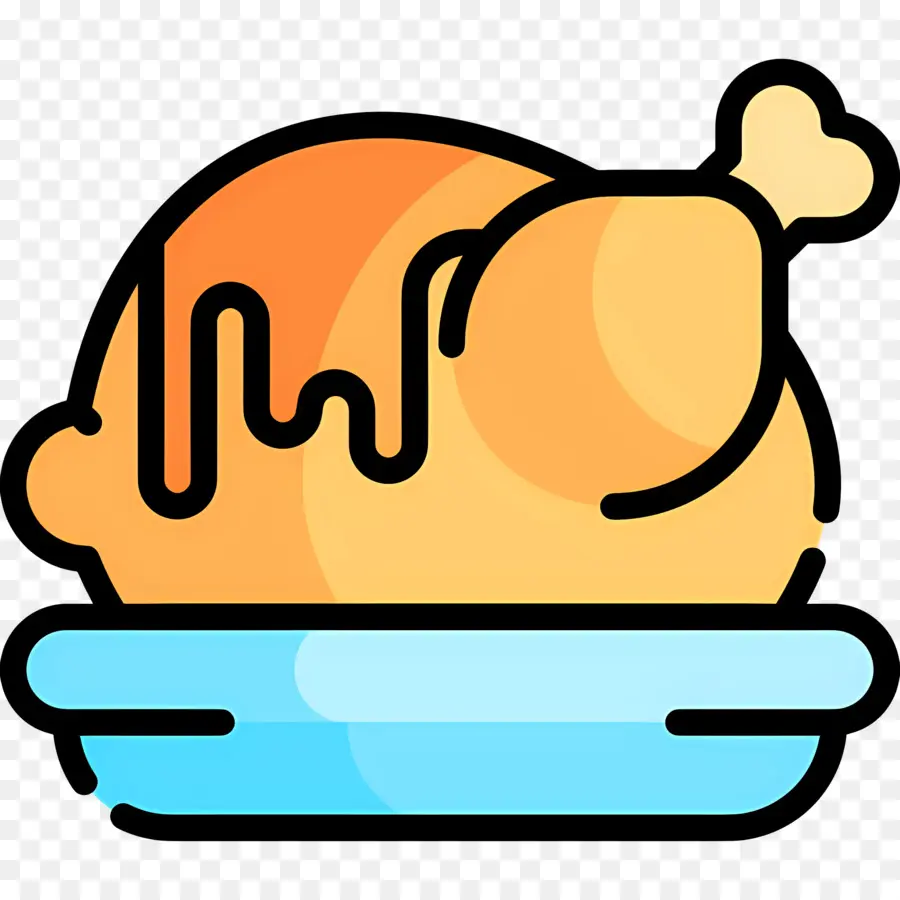 อาหารไก่งวง，ไก่งวงย่าง PNG