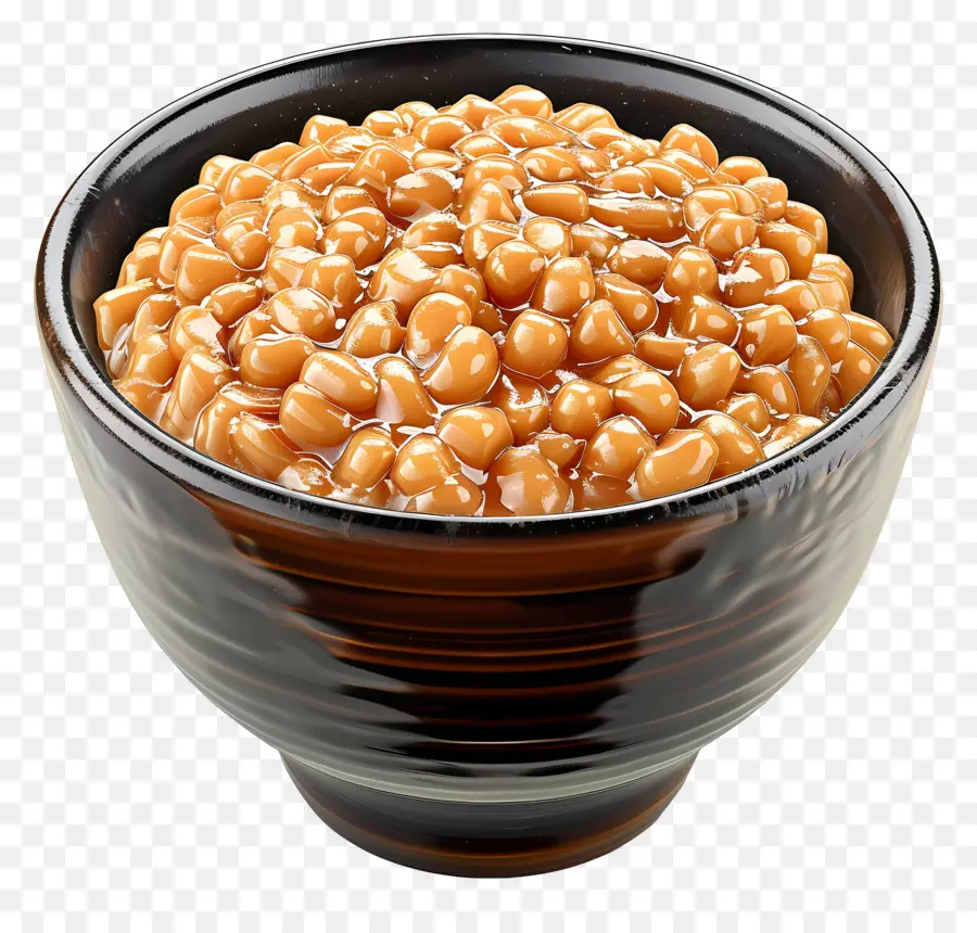 Natto，ชามถั่ว PNG