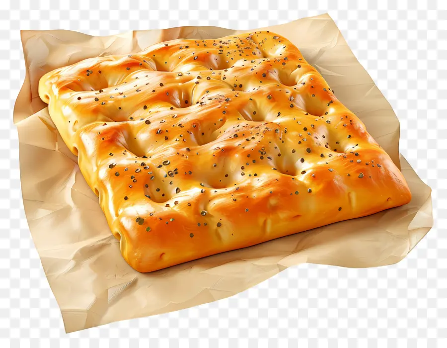 ขนมปัง Focaccia，อบ PNG