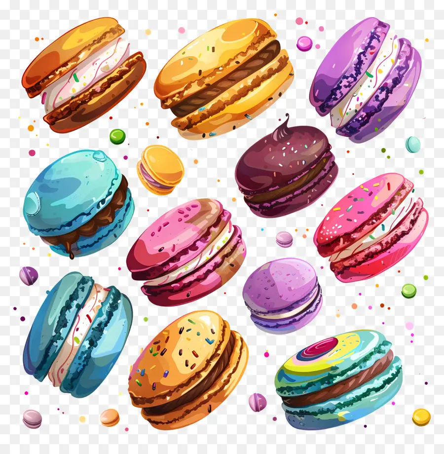 Macaron，Macarons PNG