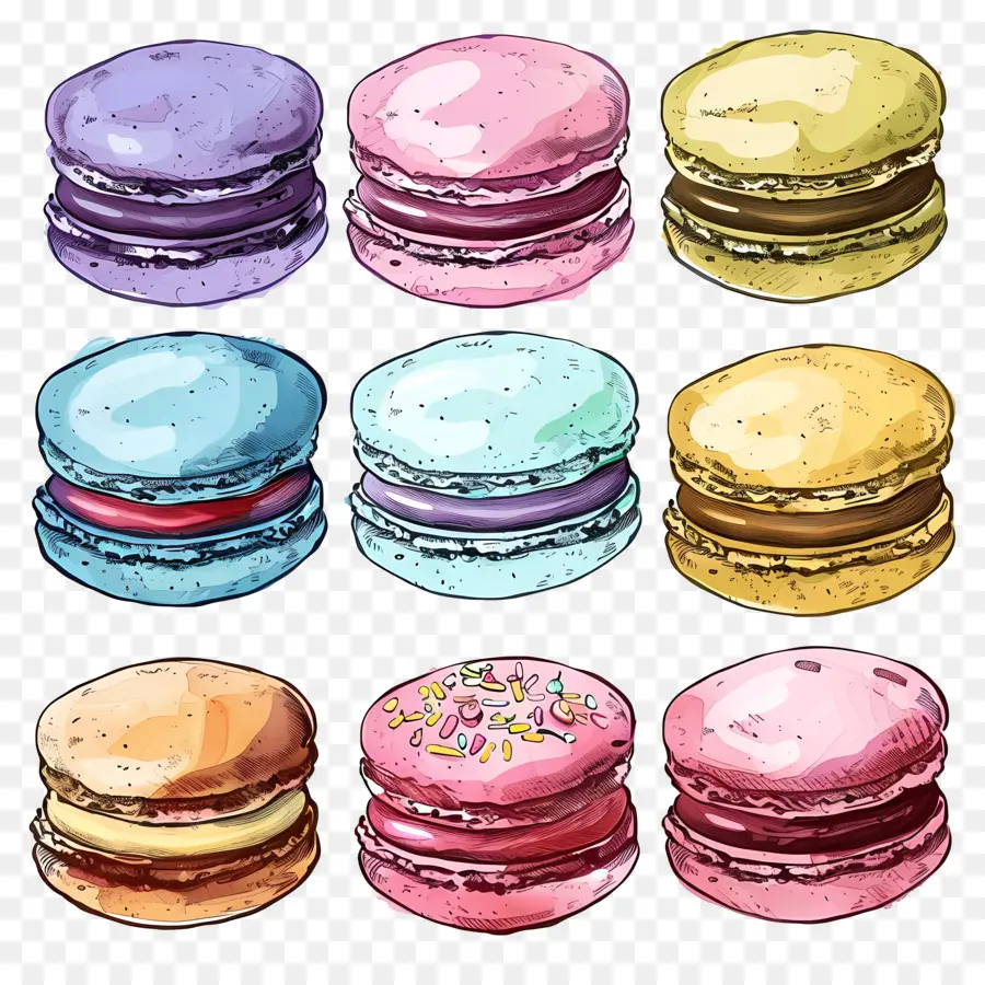 Macaron，Macarons PNG