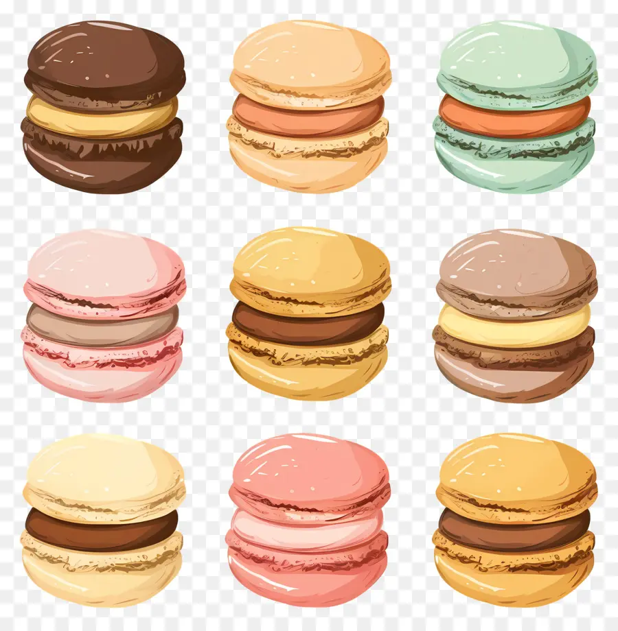 Macaron，Macarons PNG