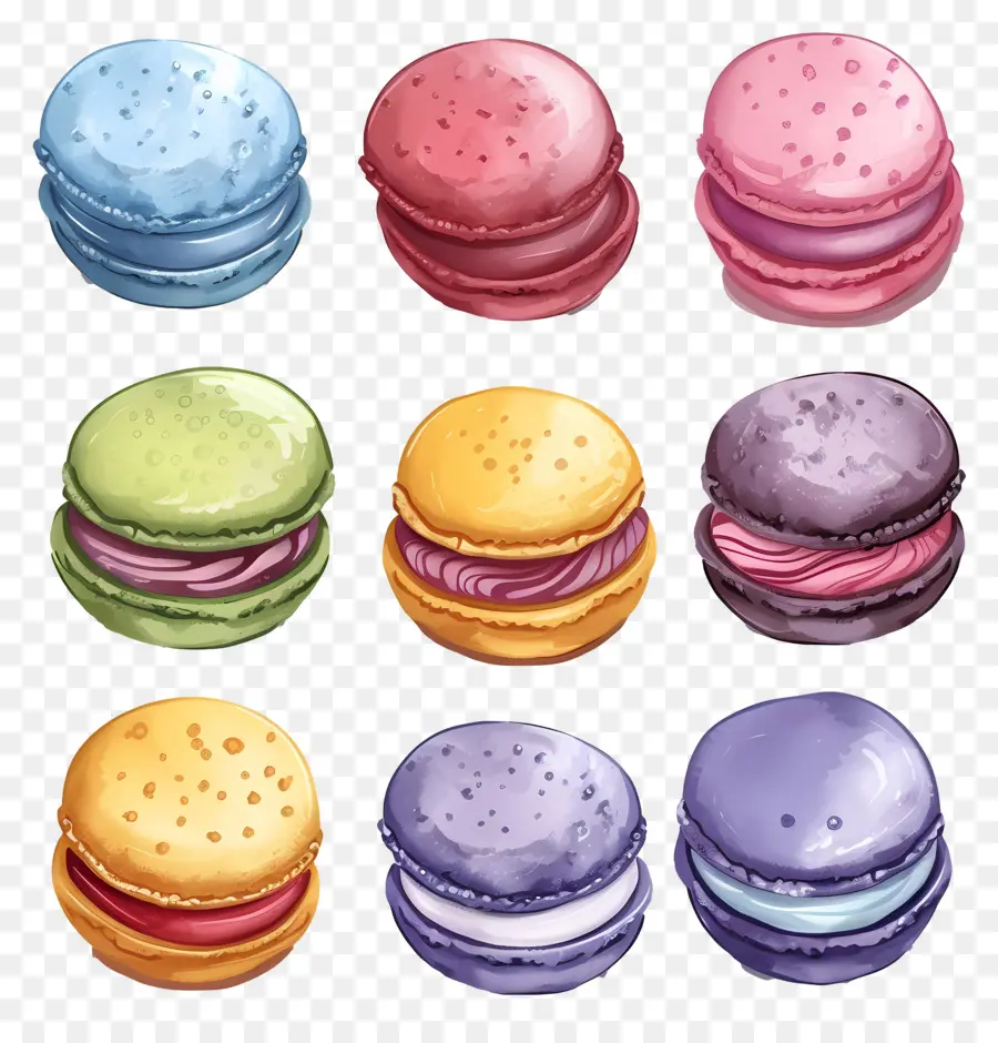 Macaron，Macarons PNG