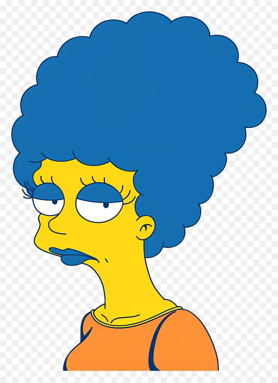 Marge Simpson，การ์ตูน PNG