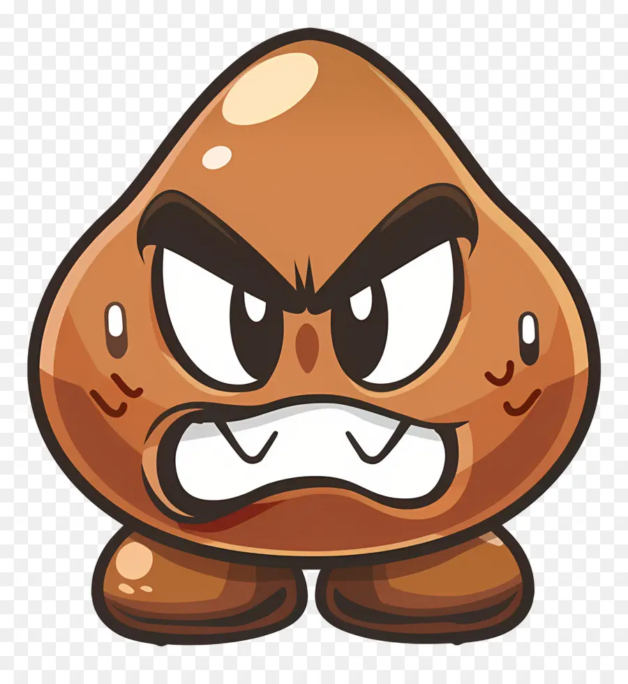 Goomba，เห็ดโกรธ PNG