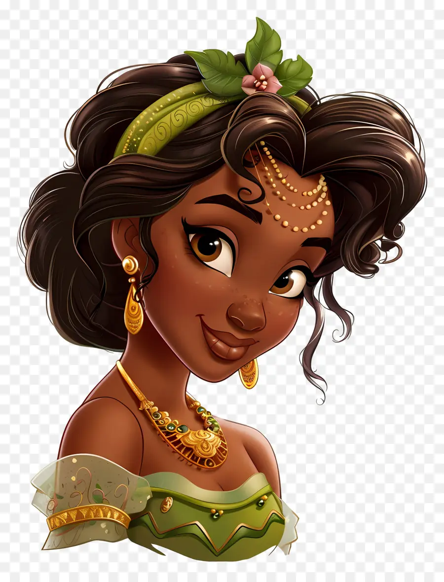 Tiana Princess，เจ้าหญิงเคลื่อนไหว PNG