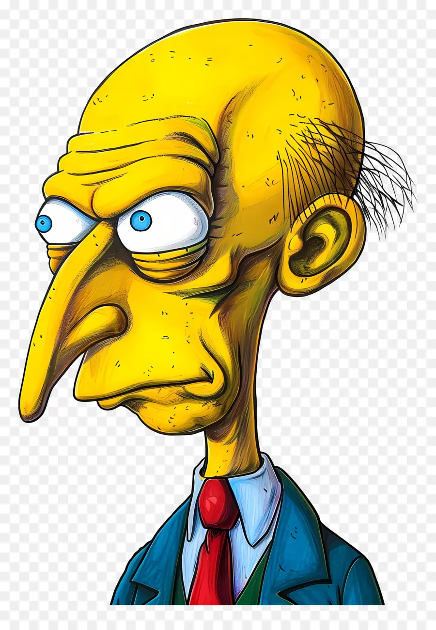 Mr Burns，ชายชรา PNG