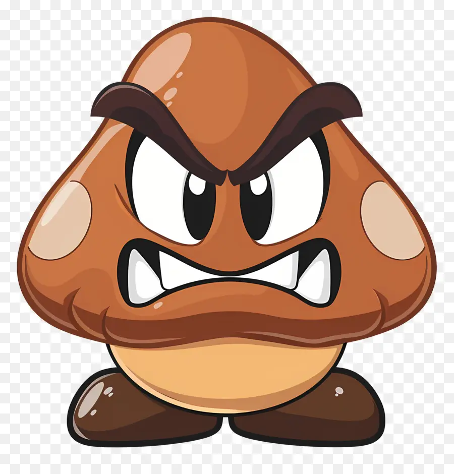 Goomba，เห็ดโกรธ PNG