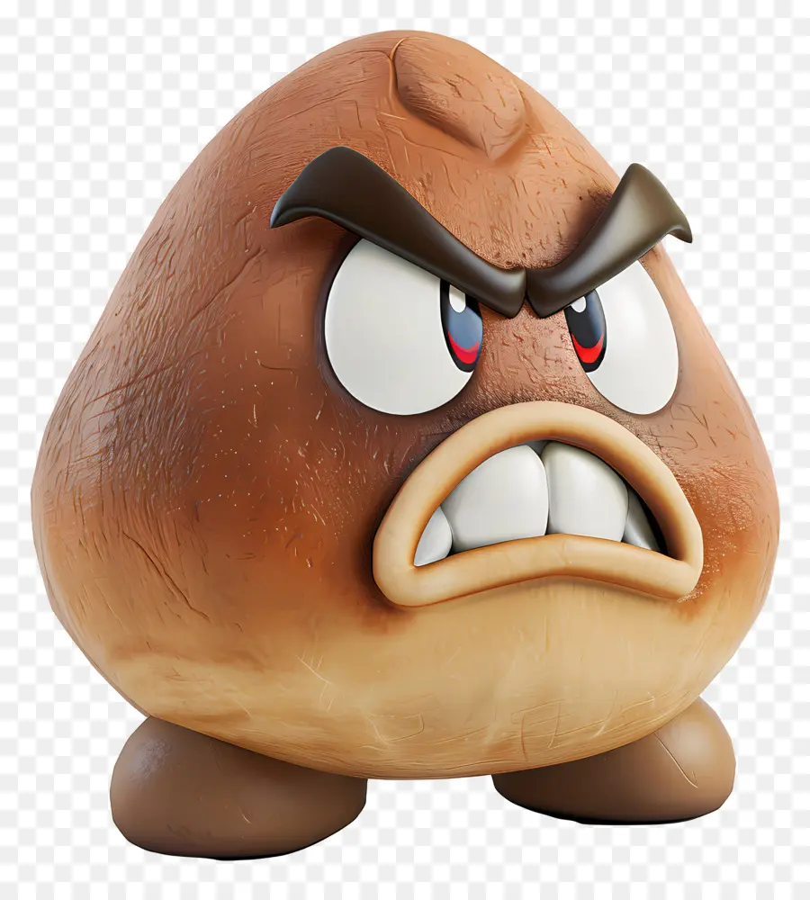 Goomba，เห็ดโกรธ PNG