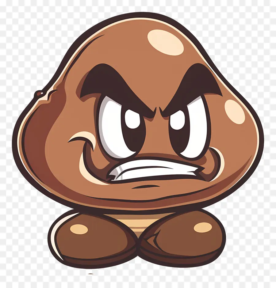 Goomba，เห็ดโกรธ PNG