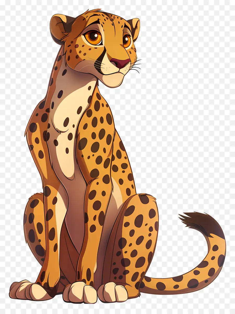 เสือชีต้า，Cheetah Cub PNG