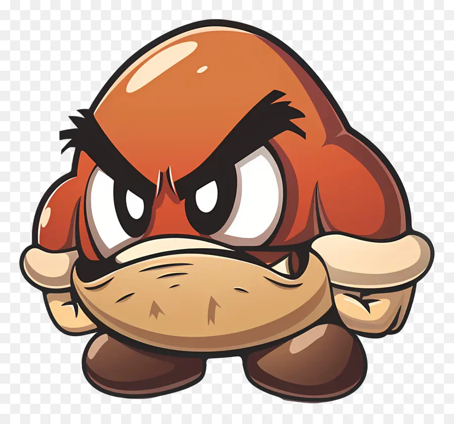 Goomba，ตัวการ์ตูนโกรธ PNG