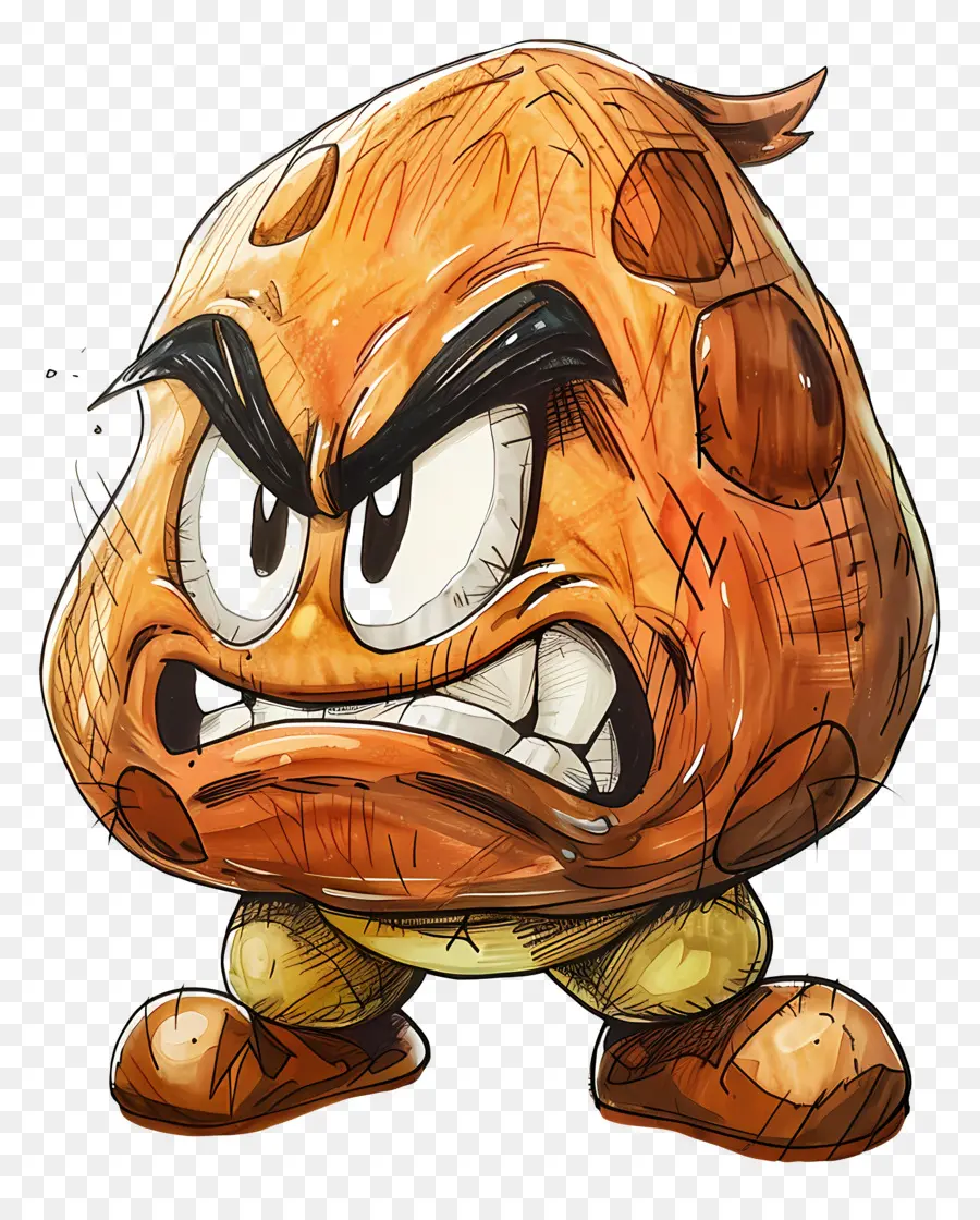 Goomba，ตัวละครโกรธ PNG