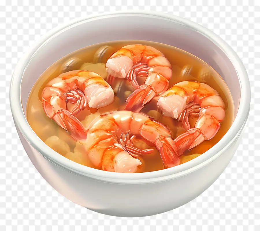 ซุปกุ้ง，กุ้ง PNG