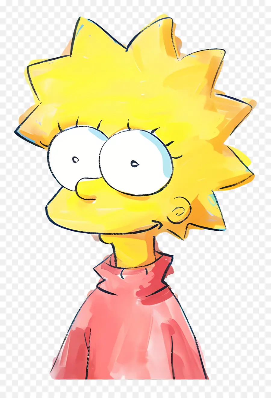 Maggie Simpson，สาวการ์ตูน PNG