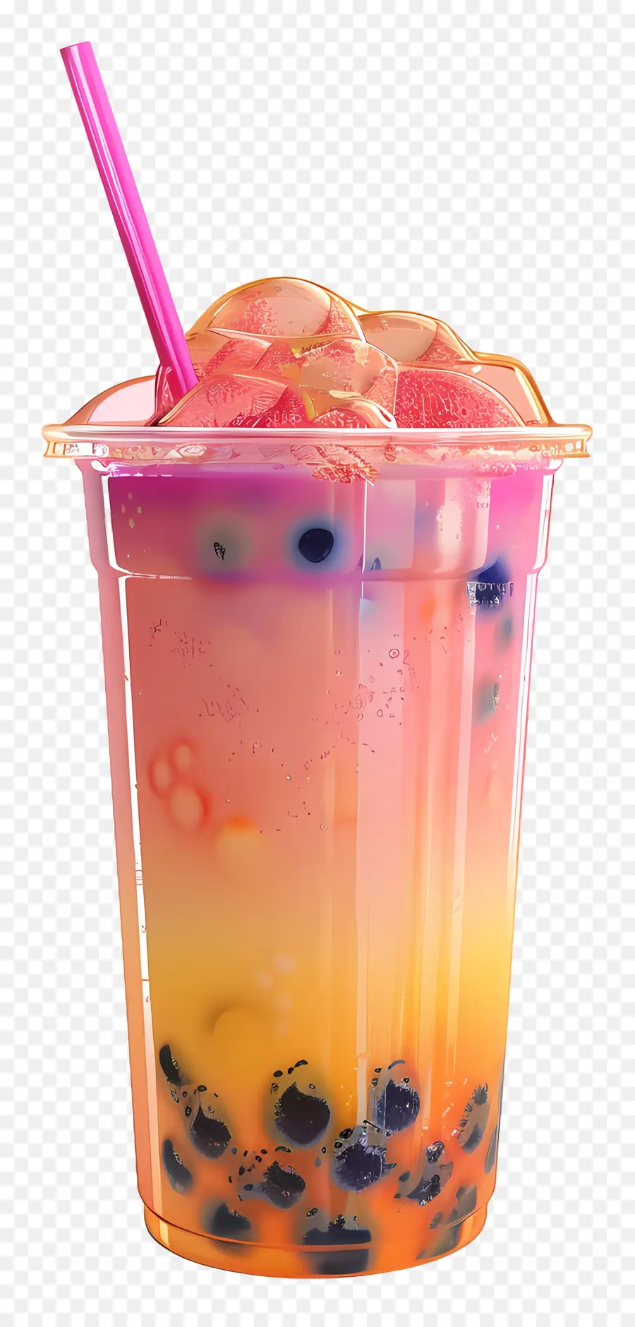 Boba Drink，ชาฟอง PNG