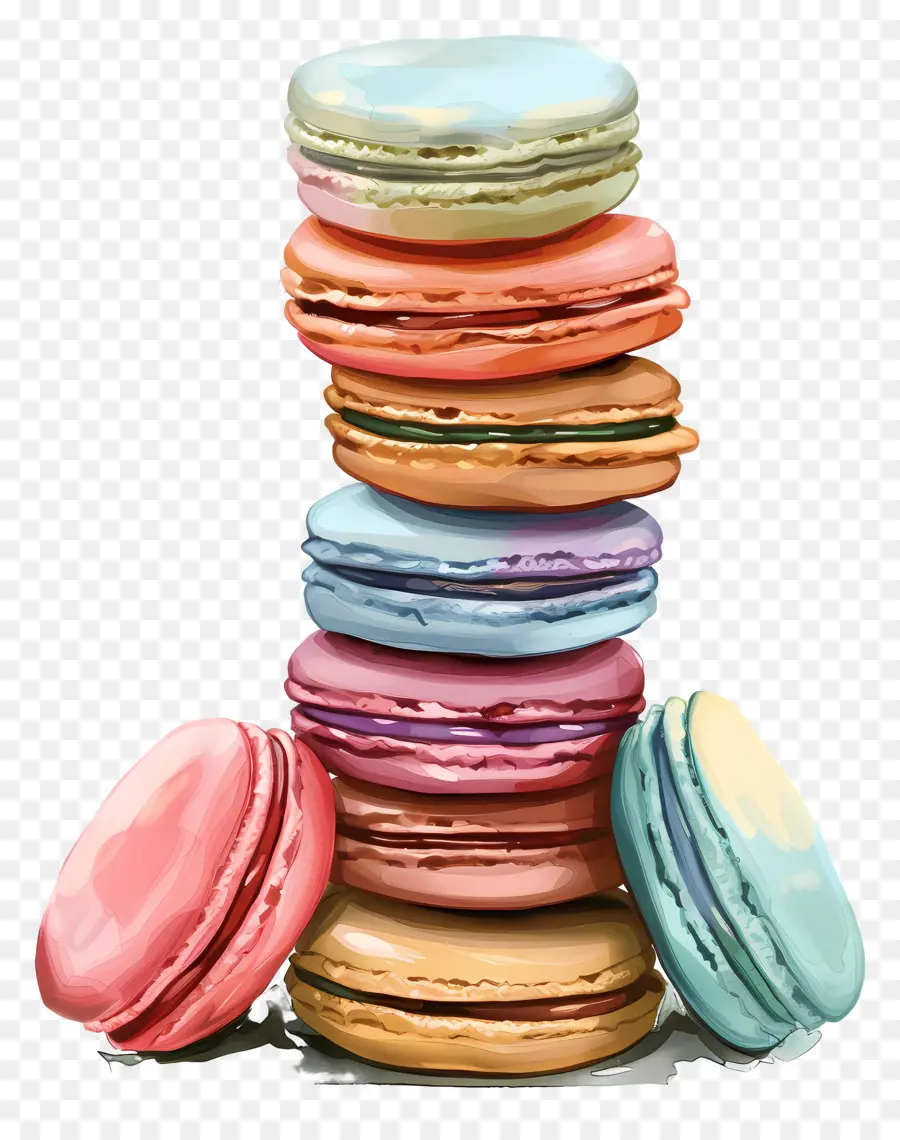 สแต็คของ Macarons，Macarons PNG