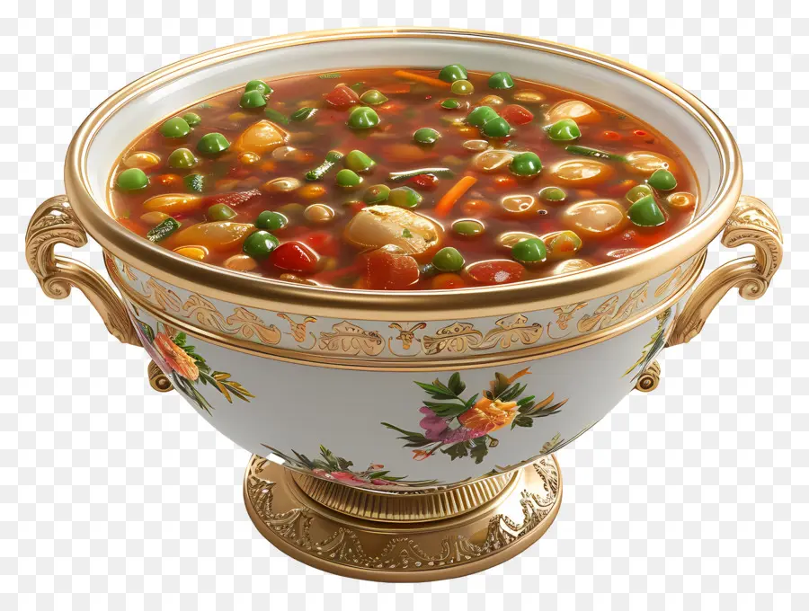 ซุป Minestrone，ซุปผัก PNG