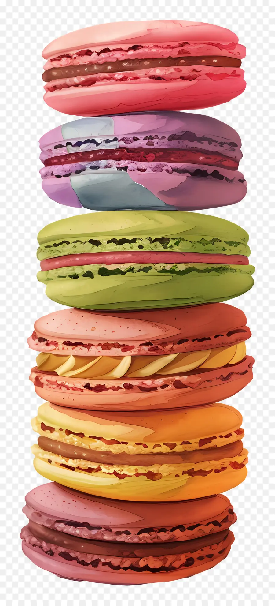 สแต็คของ Macarons，Macarons PNG