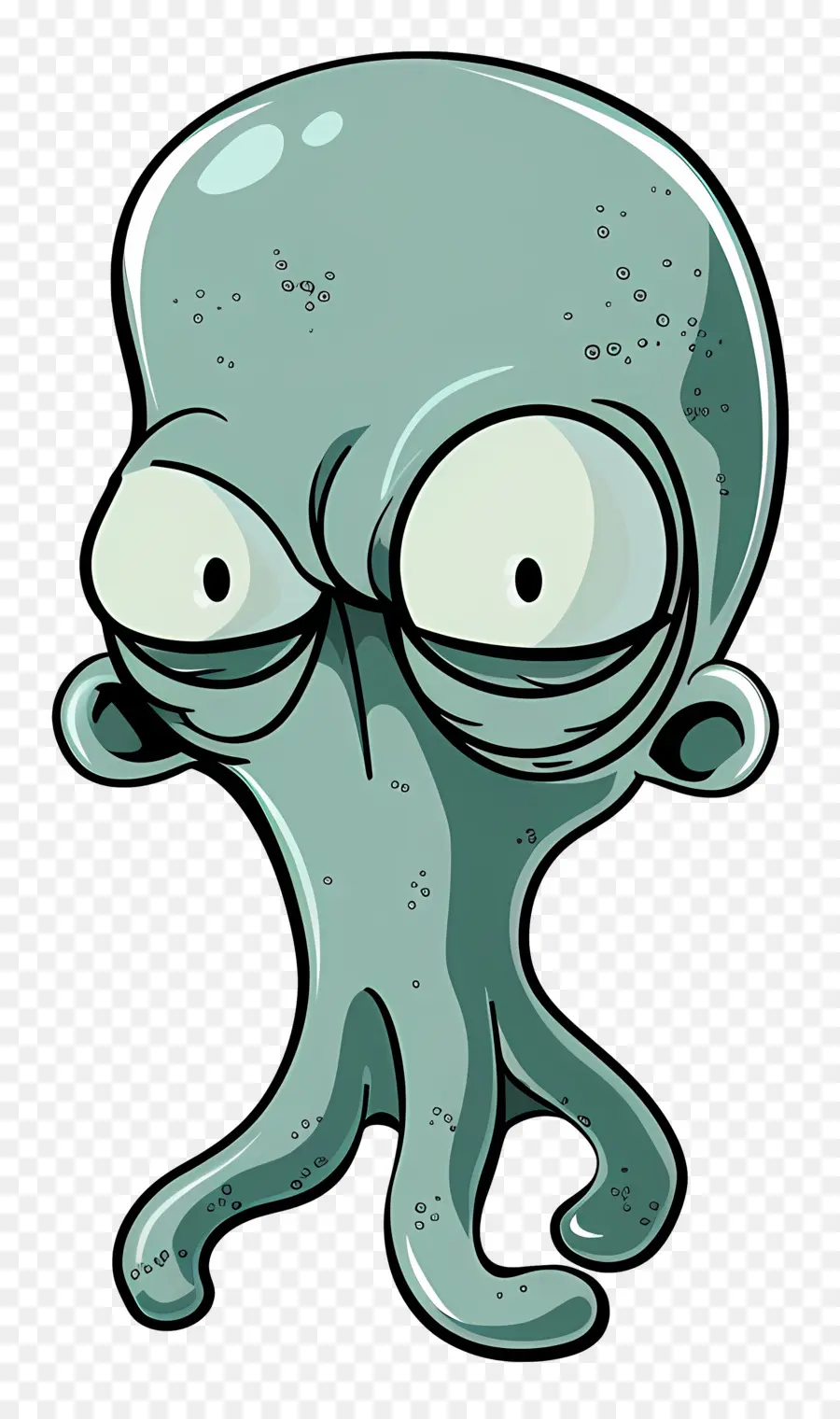 หนวดหนวด Squidward，Octopus การ์ตูน PNG