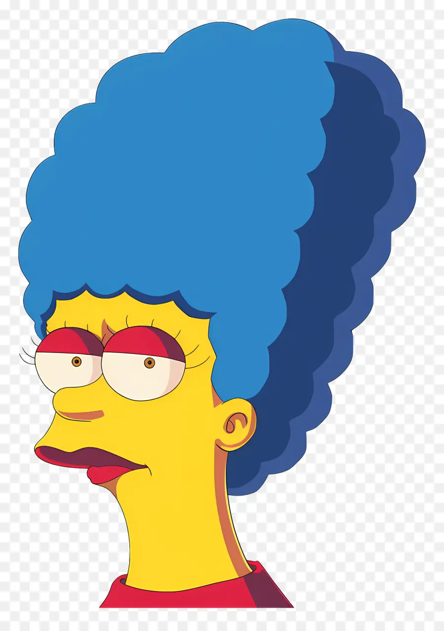 Marge Simpson，การ์ตูน PNG