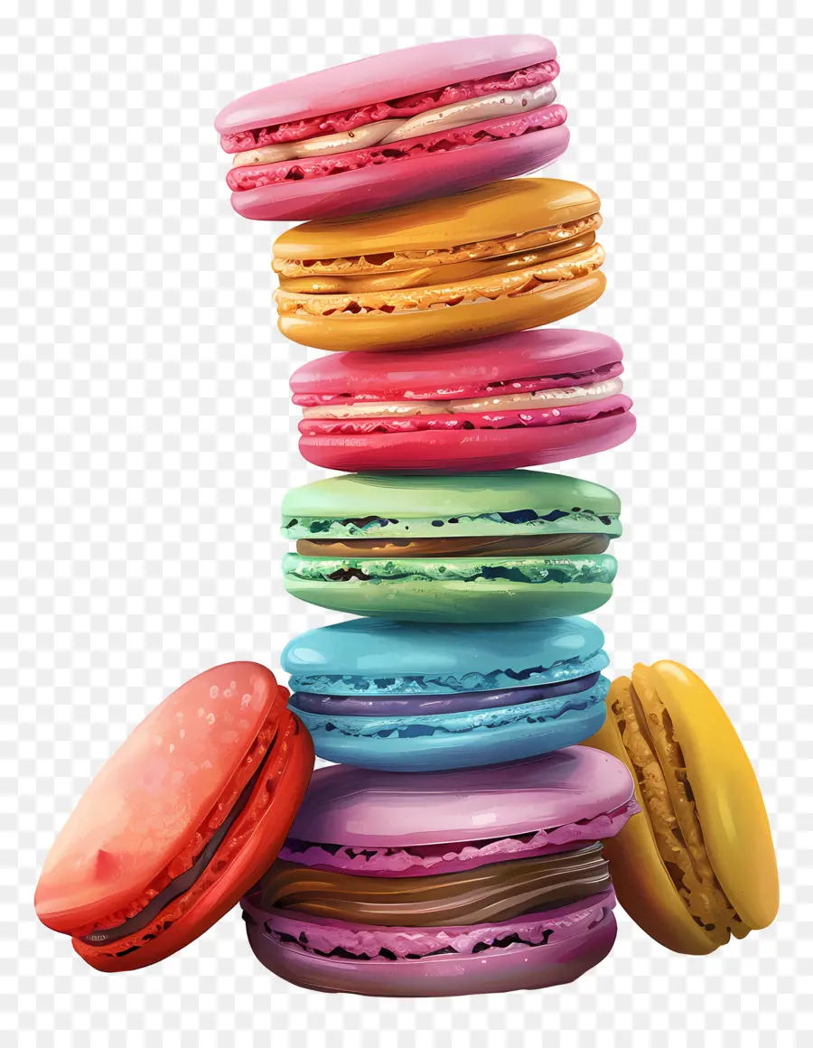 สแต็คของ Macarons，Macarons PNG