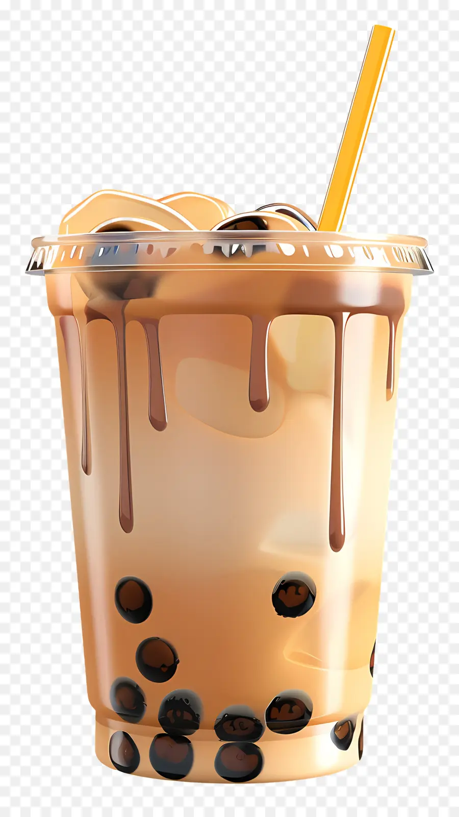 Boba Drink，ชาฟอง PNG