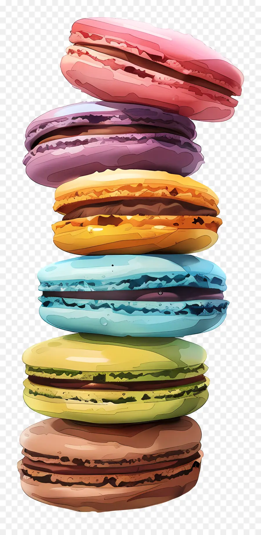 สแต็คของ Macarons，Macarons PNG