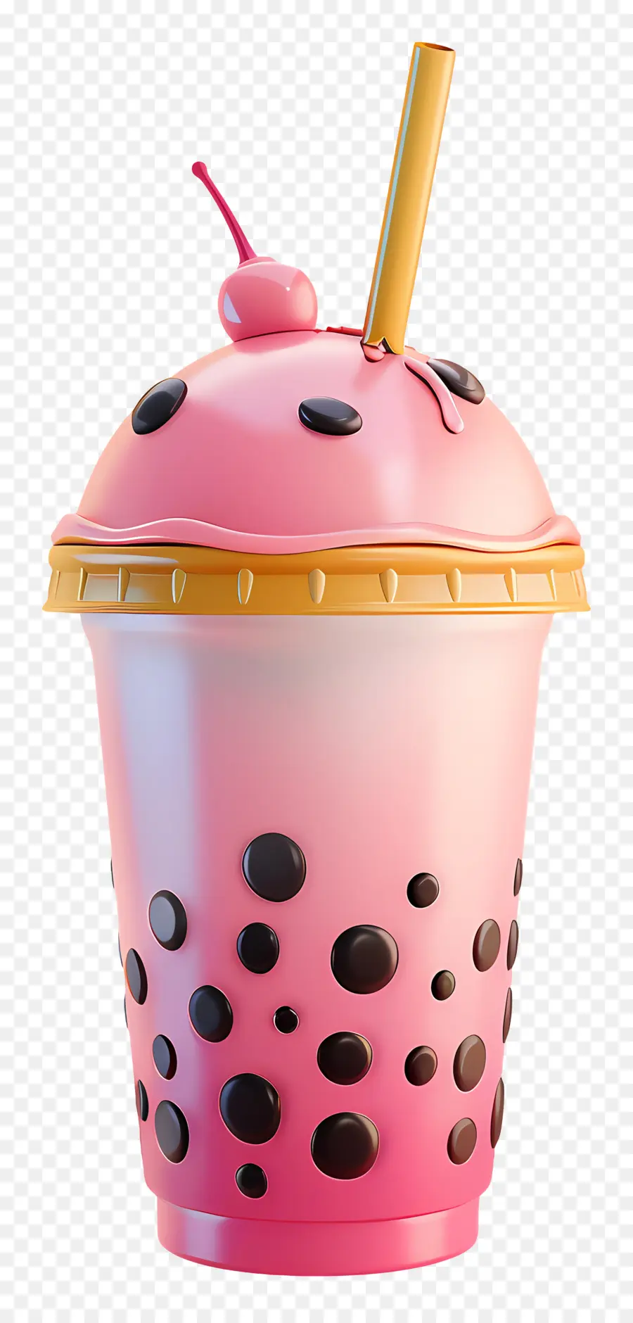 Boba Drink，ชาฟอง PNG