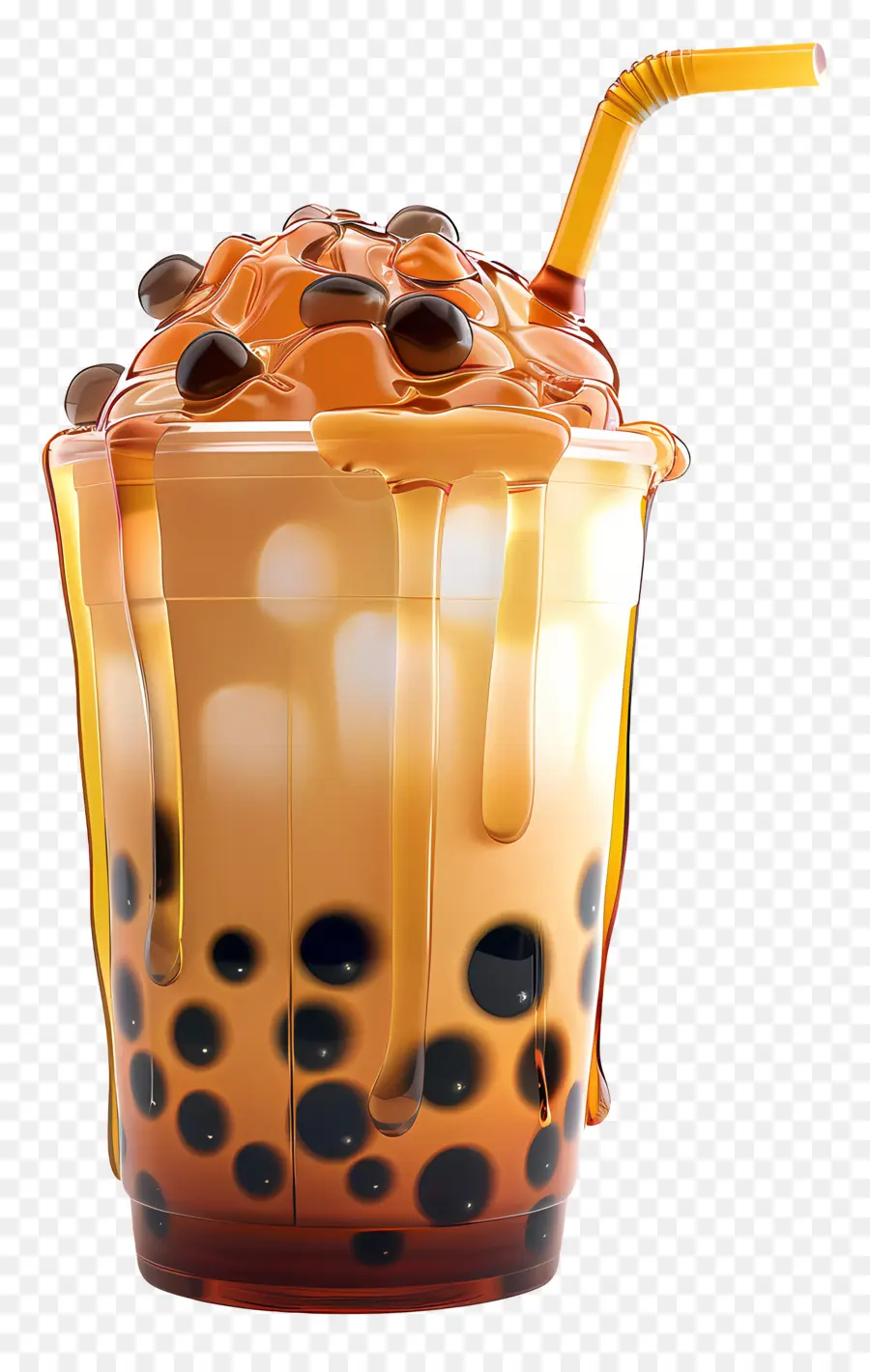 Boba Drink，ชาเย็น PNG