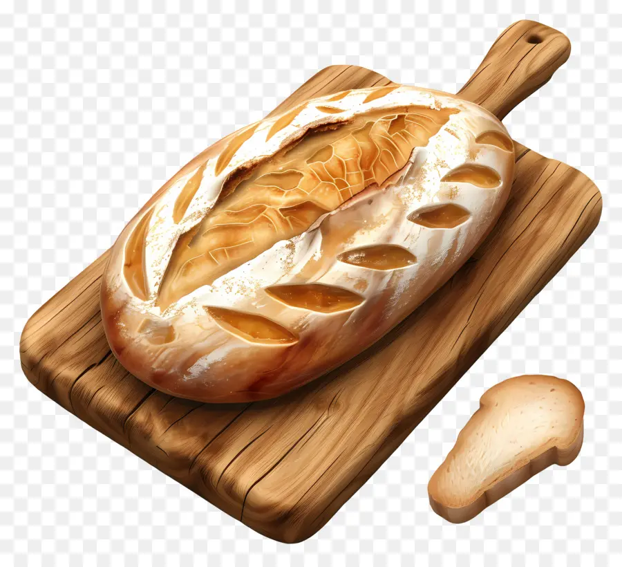 ขนมปัง Ciabatta，ก้อนขนมปัง PNG