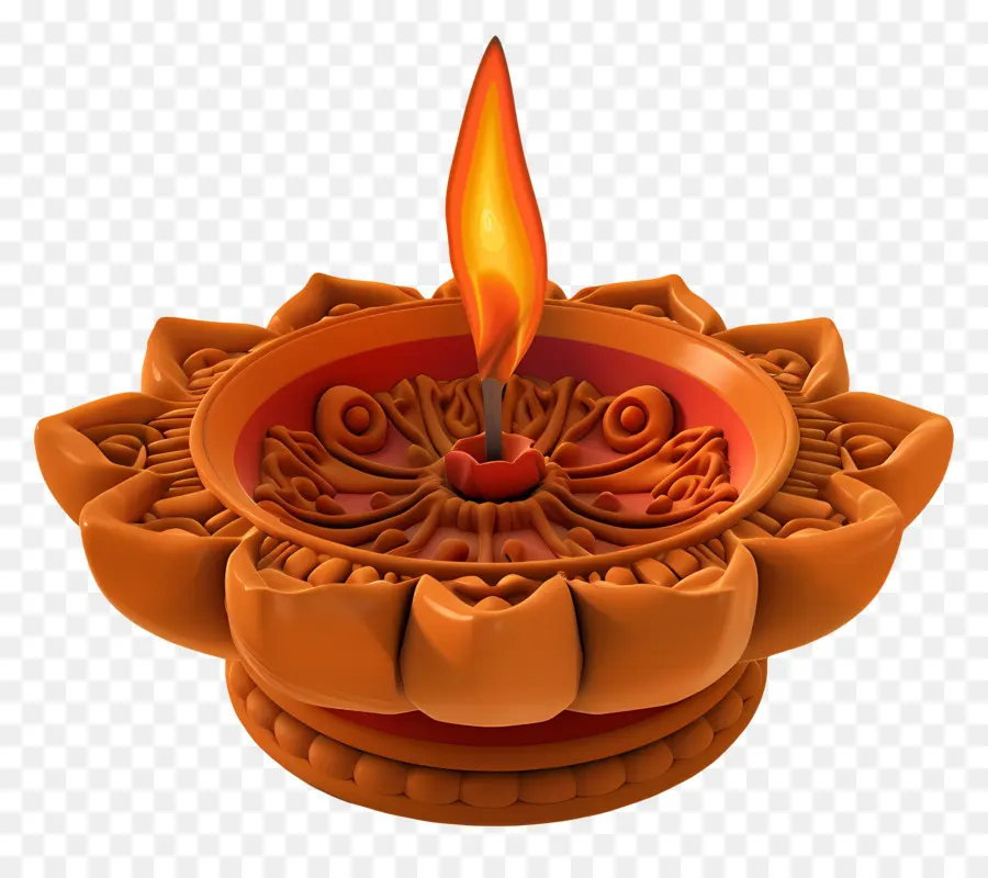 Diwali ให้，Diya สีสันสดใส PNG