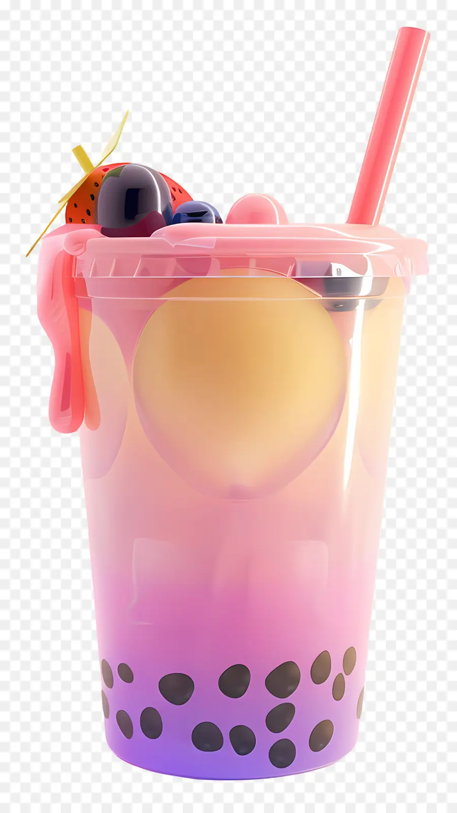 Boba Drink，ชาฟอง PNG