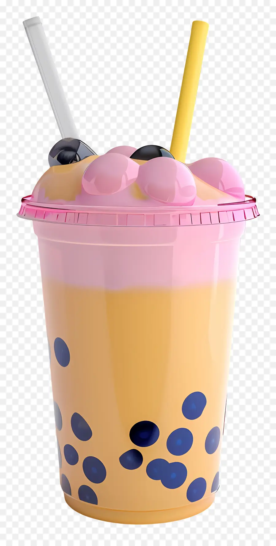 Boba Drink，ชาฟอง PNG