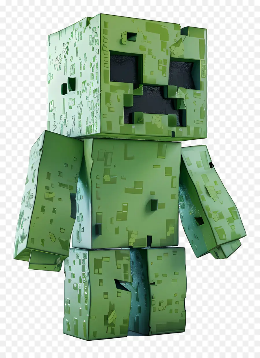 Minecraft Creeper，ลดา PNG