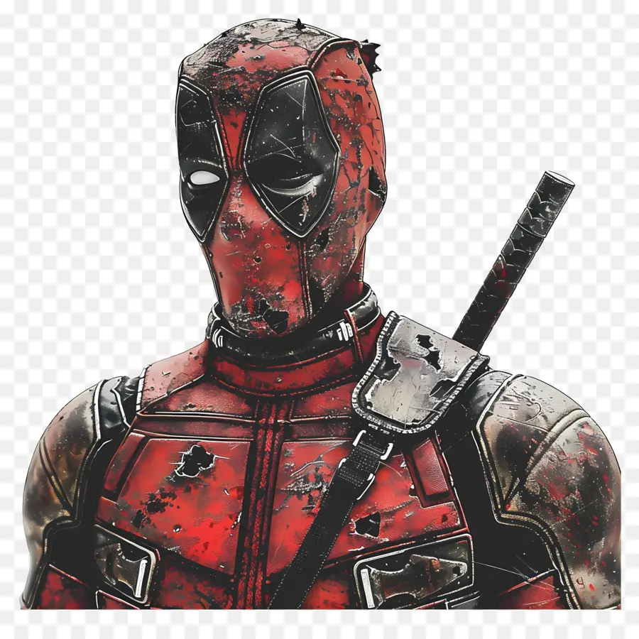 Deadpool，ตัวละครสวมหน้ากากสีแดง PNG