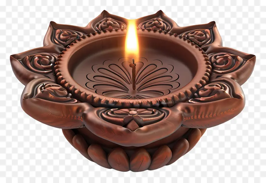 Diwali ให้，Diya PNG