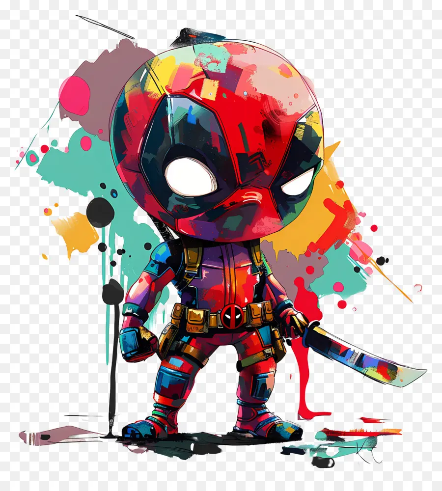 Deadpool，ตัวละครสีสันสดใส PNG