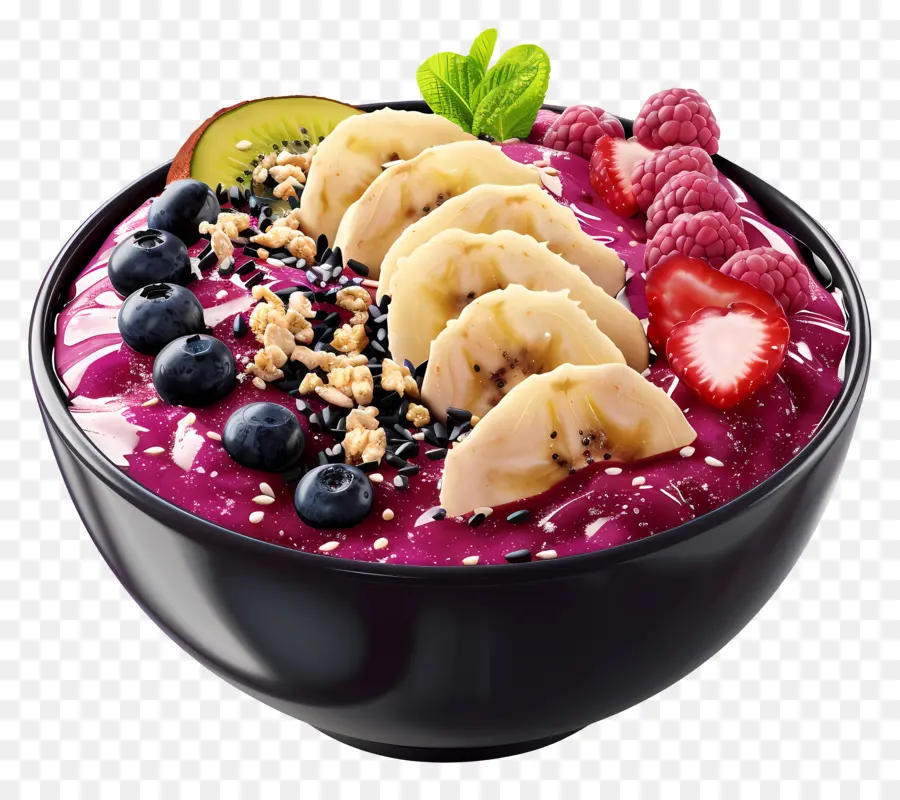 ชาม Acai，ชามสมูทตี้ PNG