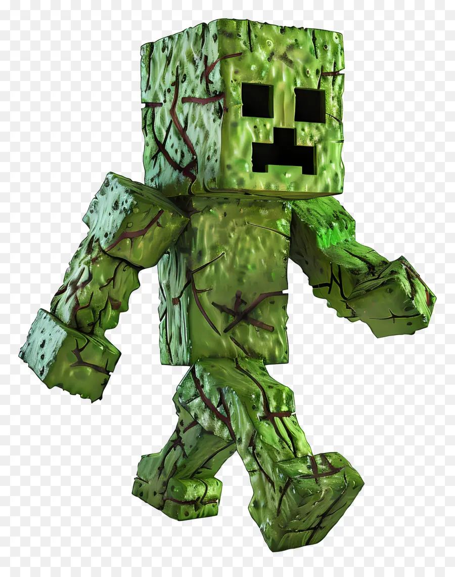 Minecraft Creeper，ลดา PNG