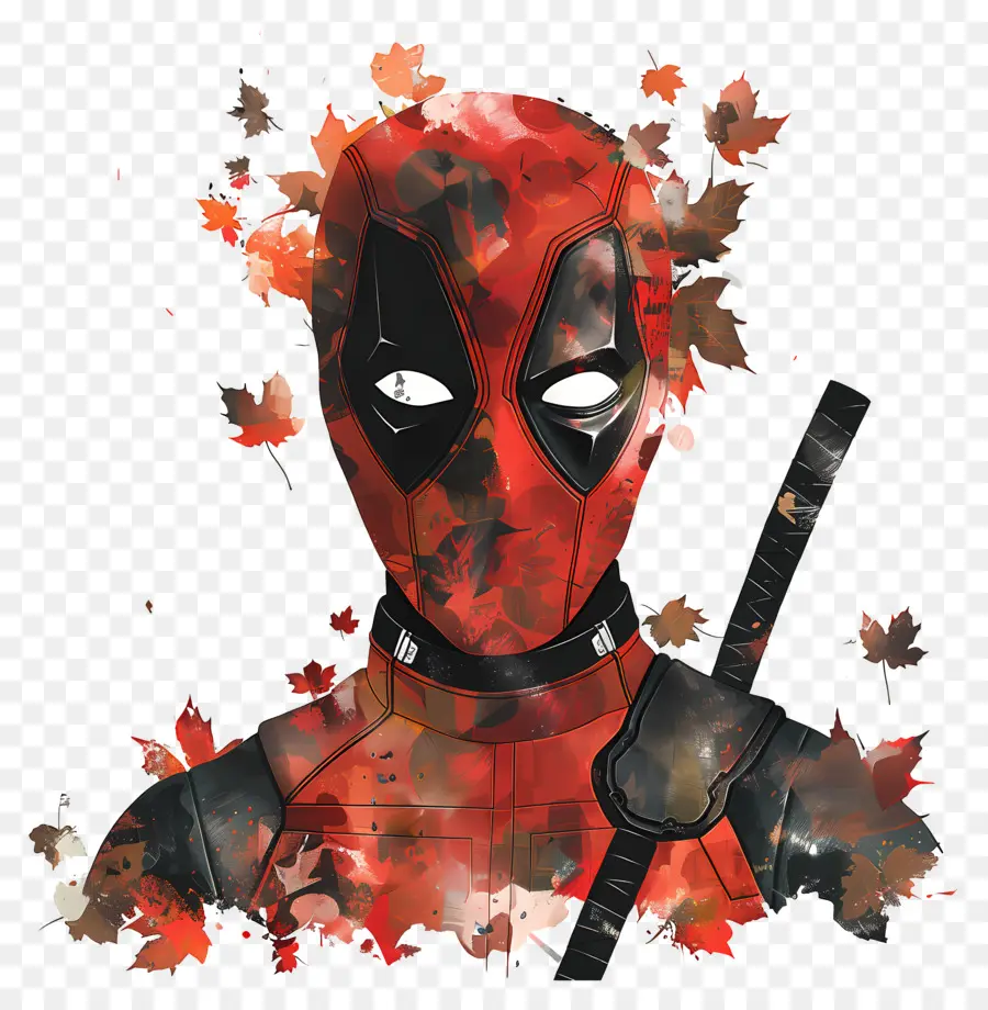 Deadpool，ตัวละครสวมหน้ากากสีแดง PNG